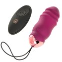 Rithual Reva Egg - Sterowana Maszyna Intymna z Funkcją Wibracji i Ruchu Up&Down, silikon, pilot, USB, fiolet