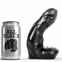 All Black Model 15 cm - Anatomiczny kształt, gładka powierzchnia