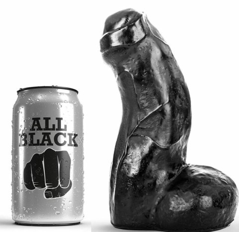 All Black Model 17 cm Czarny - Anatomiczna Forma, Elastyczny Materiał All Black Model 17 cm Czarny - Anatomiczna Forma, Elastyczny Materiał