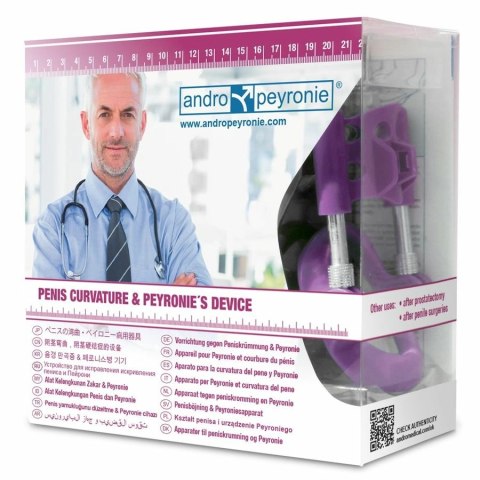 Andromedical Andropeyronie System Korekcji Krzywizny, Regulowany, 8cm+ Andromedical Andropeyronie System Korekcji Krzywizny, Regulowany, 8cm+