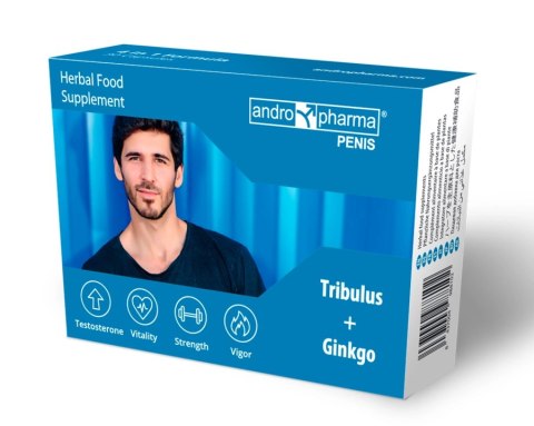 Andropharma Penis - Suplement diety dla mężczyzn, 30 kapsułek Andropharma Penis - Suplement diety dla mężczyzn, 30 kapsułek