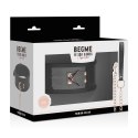 BEGME Black Edition Premium - Kołnierz z wegańskiej skory i neoprenem