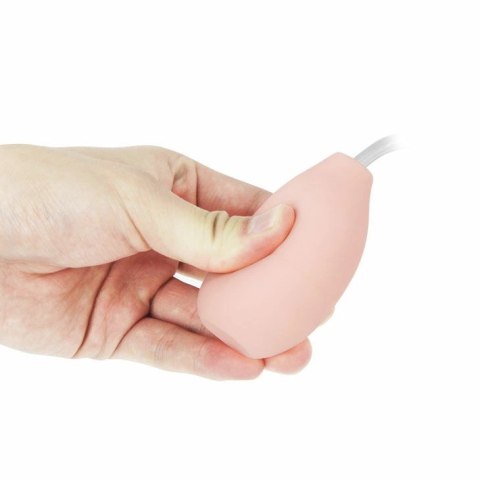 Baile Eros - Model z funkcją efektu wytrysku i przyssawką, 20 cm Baile Eros - Model z funkcją efektu wytrysku i przyssawką, 20 cm