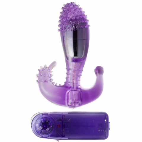 Baile Ripple Liliowy - wielofunkcyjny stymulator z wibracjami, silikon Baile Ripple Liliowy - wielofunkcyjny stymulator z wibracjami, silikon