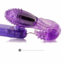 Baile Ripple Liliowy - wielofunkcyjny stymulator z wibracjami, silikon