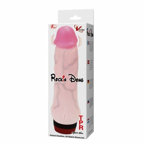 Baile Rockin Dong II - model wibrujący, elastyczny TPR, 21,5 cm Baile Rockin Dong II - model wibrujący, elastyczny TPR, 21,5 cm