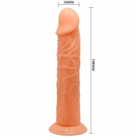 Baile Vive model 19,8 cm naturalny - elastyczny system z przyssawką Baile Vive model 19,8 cm naturalny - elastyczny system z przyssawką