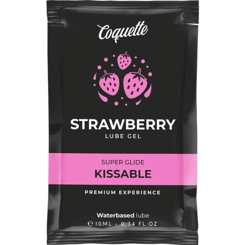 Coquette Chic Desire lubrykant wodny truskawkowy 10 ml mini opakowanie