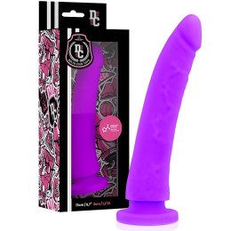 DeltaClub Model Liliowy - Anatomiczny silikonowy przyrząd intymny 17 cm