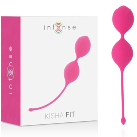 Intense Kisha Fit kulki silikonowe fuksja - wzmacniające mięśnie dna miednicy Intense Kisha Fit kulki silikonowe fuksja - wzmacniające mięśnie dna miednicy