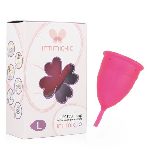 Intimichic Kubeczek Menstruacyjny Medyczny Silikon Rozmiar L