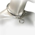 Metal Hard naszyjnik stalowy z pierścieniem O-Ring 18 cm chrom