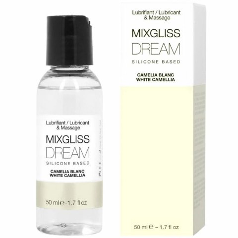Mixgliss Dream White Camelia silikonowy lubrykant 50 ml francuski Mixgliss Dream White Camelia silikonowy lubrykant 50 ml francuski