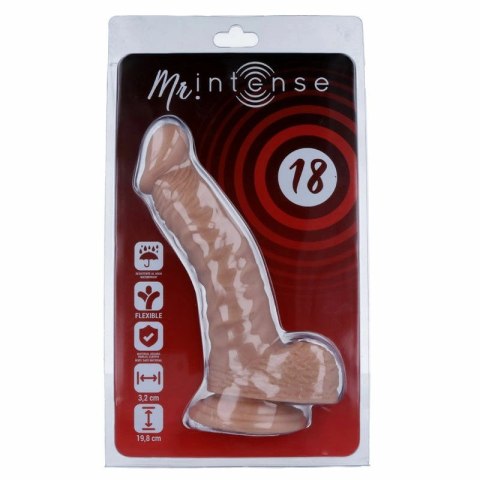 Mr Intense Model 18 - anatomiczny model z przyssawką 19,8 cm naturalny Mr Intense Model 18 - anatomiczny model z przyssawką 19,8 cm naturalny