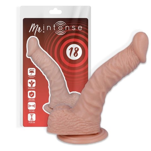 Mr Intense Model 18 - anatomiczny model z przyssawką 19,8 cm naturalny Mr Intense Model 18 - anatomiczny model z przyssawką 19,8 cm naturalny
