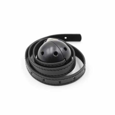 OHMAMA Ball Gag z otworami wentylacyjnymi, regulowany, czarny 4,5 cm OHMAMA Ball Gag z otworami wentylacyjnymi, regulowany, czarny 4,5 cm