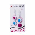Pretty Love Hegel Ball Zestaw Kul do Ćwiczeń Mięśni - 30/40g, Silikon
