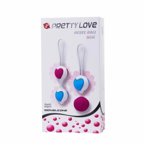 Pretty Love Hegel Ball Zestaw Kul do Ćwiczeń Mięśni - 30/40g, Silikon Pretty Love Hegel Ball Zestaw Kul do Ćwiczeń Mięśni - 30/40g, Silikon