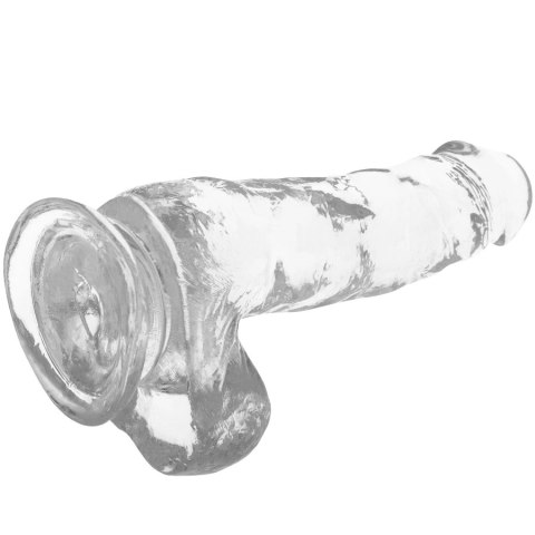 XRAY Model Clear żelowy 18,5 cm transparentny z kulkami, przyssawka XRAY Model Clear żelowy 18,5 cm transparentny z kulkami, przyssawka
