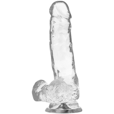 XRAY Model Clear żelowy 18,5 cm transparentny z kulkami, przyssawka XRAY Model Clear żelowy 18,5 cm transparentny z kulkami, przyssawka