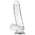 XRAY Model Clear żelowy 18,5 cm transparentny z kulkami, przyssawka