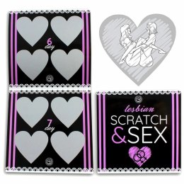 Secret Play Scratch & Fun Gra dla Par - Wersja Lesbijek, wielojęzyczna