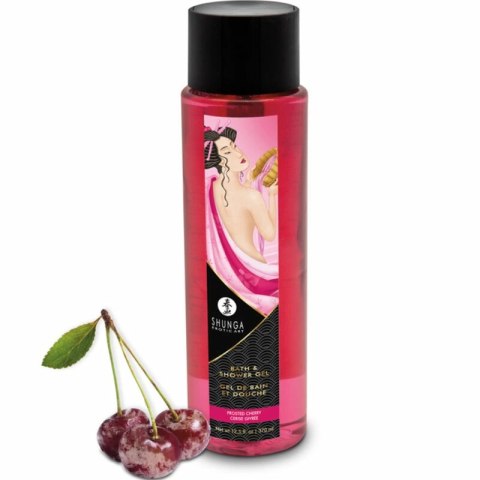 Shunga Żel do kąpieli i pod prysznic Frozen Cherry 370 ml, wegański