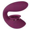 Shots Innovation Twitch 3 Urządzenie wielofunkcyjne ssąco-wibrujące USB Burgund