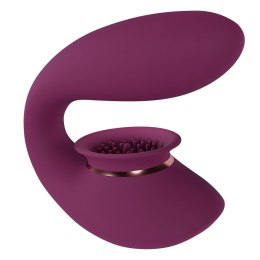 Shots Innovation Twitch 3 Urządzenie wielofunkcyjne ssąco-wibrujące USB Burgund