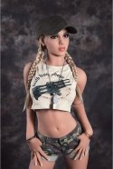 XR Brands GI Jane model kolekcjonerski ruchomy szkielet blond
