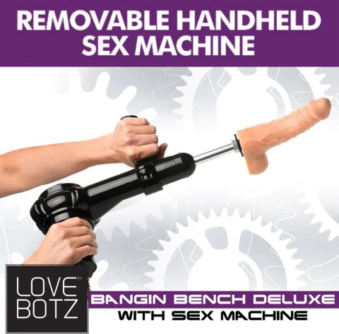 XR Brands Deluxe Bangin Bench – Wielofunkcyjna Ławka Intymna z Systemem Mocowania