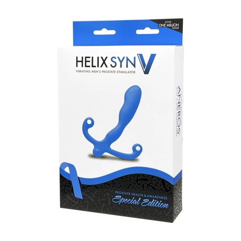 Aneros Helix Syn V Blue - zaawansowany model z wibracją, USB 12,7 cm Aneros Helix Syn V Blue - zaawansowany model z wibracją, USB 12,7 cm