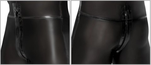 LateX Kombinezon Męski Długi Przezroczysty Dymny S Latex 0.4mm LateX Kombinezon Męski Długi Przezroczysty Dymny S Latex 0.4mm