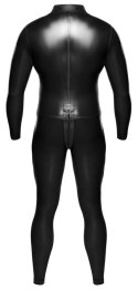 LateX Kombinezon Męski Długi Przezroczysty Dymny S Latex 0.4mm