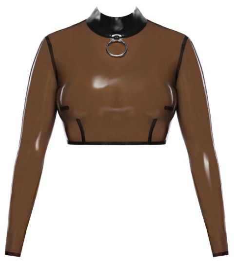 LateX Koszulka lateksowa z długim rękawem, transparentna, M LateX Koszulka lateksowa z długim rękawem, transparentna, M