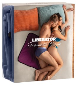 Liberator Fascinator Throw Mini Indigo - wodoodporny koc podrożny 91x66 cm