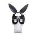 XR Brands Bad Bunny maska krolicza z regulacją rozmiaru czarna