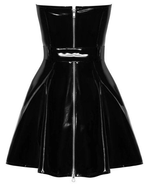 Black Level Sukienka Winylowa Bez Ramiączek Czarna S Glamour Black Level Sukienka Winylowa Bez Ramiączek Czarna S Glamour