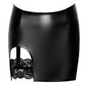 Noir Orgia Mini spodnica z koronką czarna XL - elastyczna, klasyczna