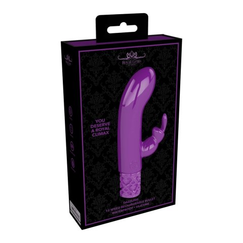 Shots Royal Gems DAZZLING - wibrator krolik akumulatorowy silikonowy Shots Royal Gems DAZZLING - wibrator krolik akumulatorowy silikonowy
