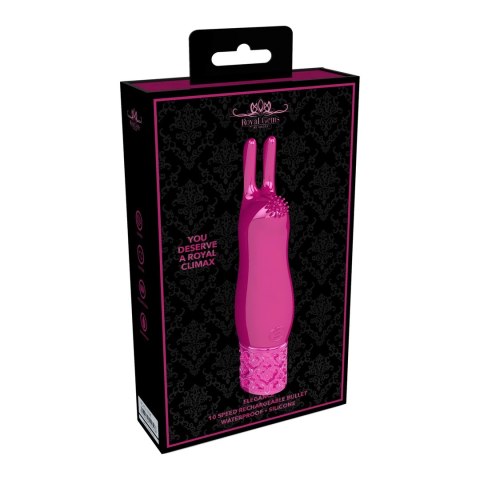 Shots Royal Gems Elegance - Wibrator Kroliczek Akumulatorowy Silikonowy Shots Royal Gems Elegance - Wibrator Kroliczek Akumulatorowy Silikonowy