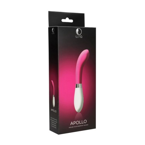 Luna by Shots Apollo - wibrujący masażer punktowy silikonowy 21 cm Luna by Shots Apollo - wibrujący masażer punktowy silikonowy 21 cm