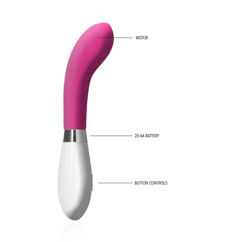 Luna by Shots Apollo - wibrujący masażer punktowy silikonowy 21 cm Luna by Shots Apollo - wibrujący masażer punktowy silikonowy 21 cm