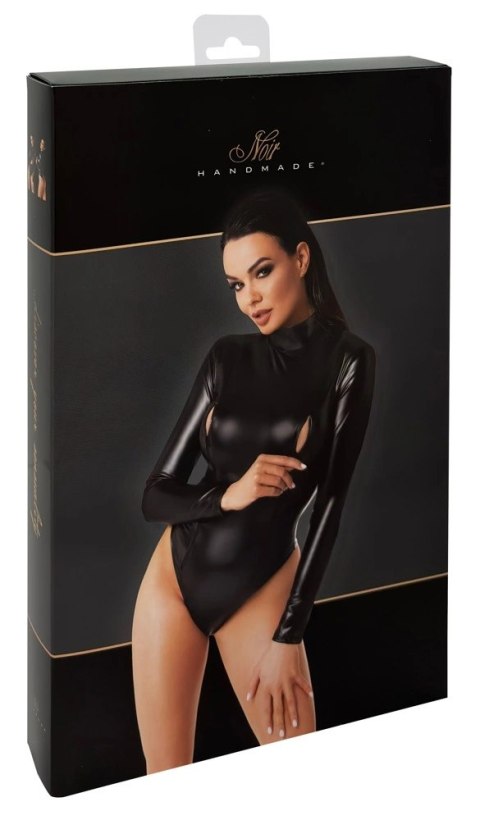 Noir Body Orgia Exclusive XL czarne, długi rękaw, zamki, elastyczne Noir Body Orgia Exclusive XL czarne, długi rękaw, zamki, elastyczne