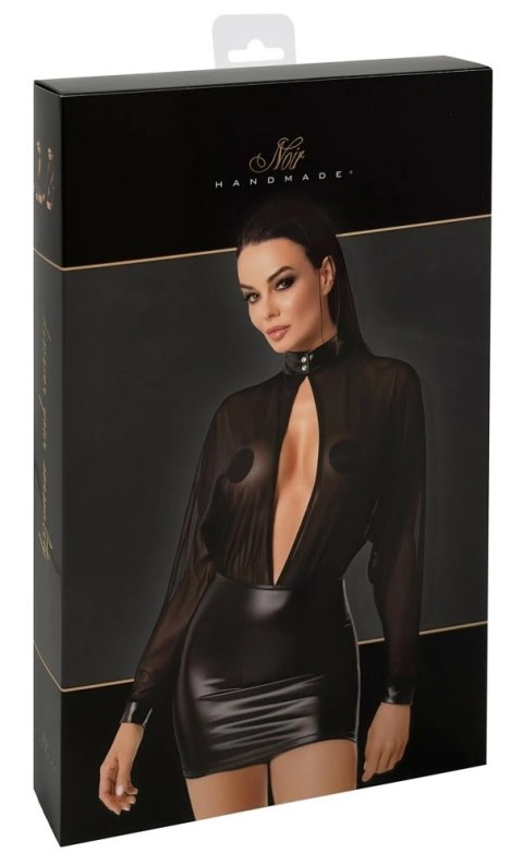 Noir Orgia Mini Sukienka Czarna L Przezroczysta Tiulowa Gora Noir Orgia Mini Sukienka Czarna L Przezroczysta Tiulowa Gora