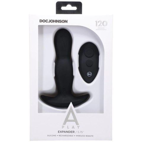 Doc Johnson A-Play Expander silikonowy korek z pilotem bezprzewodowym Doc Johnson A-Play Expander silikonowy korek z pilotem bezprzewodowym