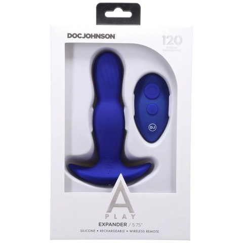 Doc Johnson A-Play Expander silikonowy korek z pilotem, funkcja rozszerzania Doc Johnson A-Play Expander silikonowy korek z pilotem, funkcja rozszerzania