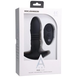 Doc Johnson A-Play Rise silikonowy korek z pilotem, wodoodporny