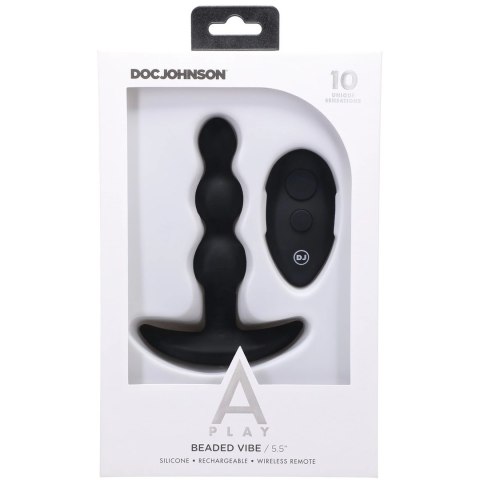 Doc Johnson A-Play Shaker silikonowy korek z pilotem bezprzewodowym Doc Johnson A-Play Shaker silikonowy korek z pilotem bezprzewodowym