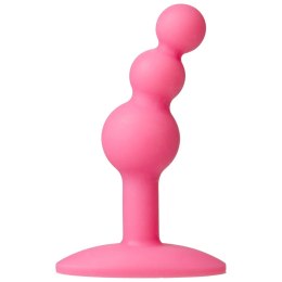 Doc Johnson Bubble Mini Korek anatomiczny silikonowy czarny 7,6 cm